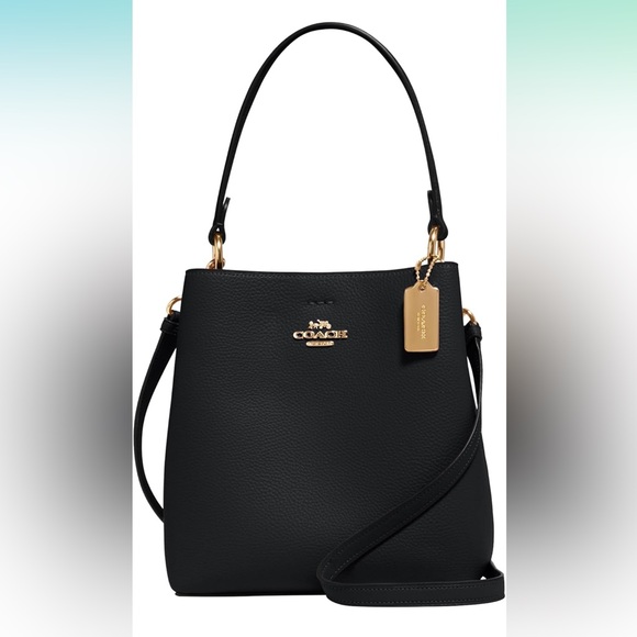 Coach Elegant Black Shoulder Bag - Picture 7 of 7